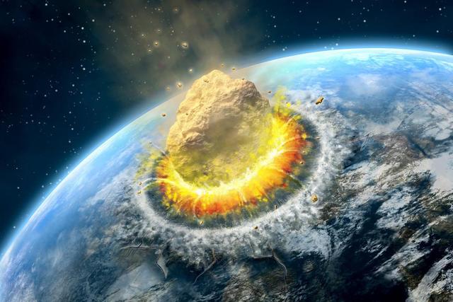 日本陨石被不明飞行物击穿网友称这是外星人来拯救地球了