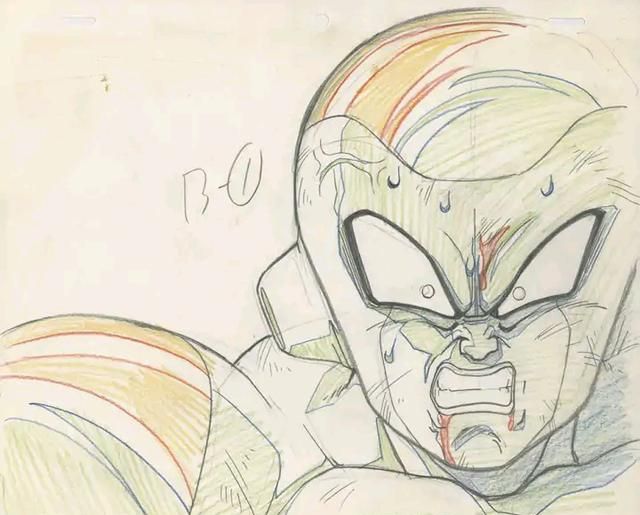 详解《龙珠》超级反派:宇宙帝王弗利萨,超强原画手稿合集