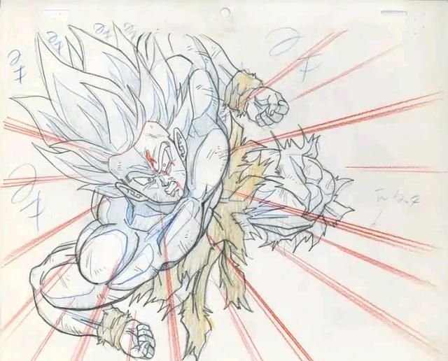 详解《龙珠》超级反派:宇宙帝王弗利萨,超强原画手稿合集