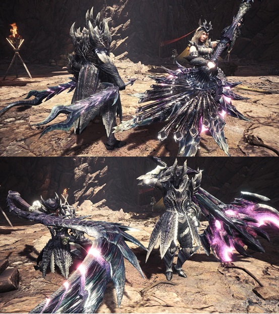 怪物猎人世界煌黑龙武器曝光,双刀造型来袭,玩家:爷青回