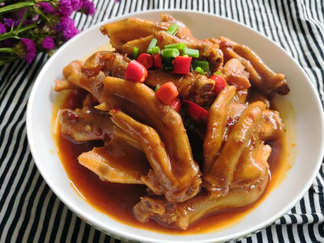 烧出来的鸭掌
