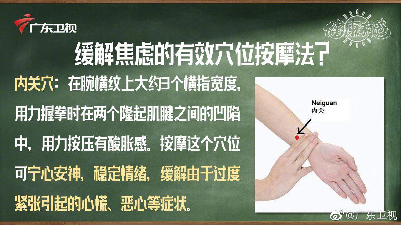 为大家介绍两种缓解焦虑的有效穴位按摩方法
