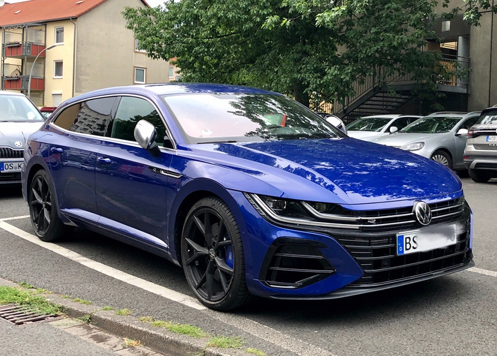 大众cc旅行版实车,好看又实用,国产版下半年就上市