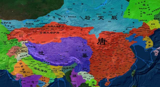 五张图告诉你，开元年间虽是盛唐，但疆域面积反而不如高宗时期