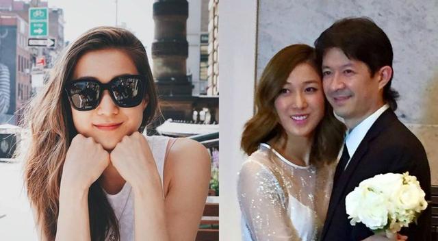 前tvb当家花旦钟嘉欣2016年与脊医老公jeremy leung结婚,两人现育有一