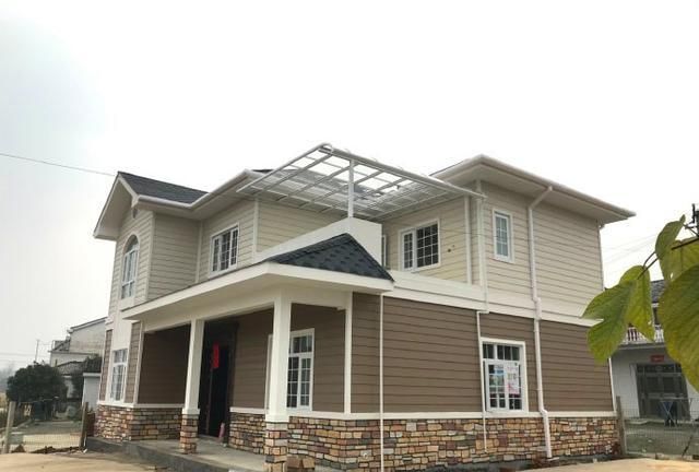 在农村盖轻钢别墅别只图着舒适和面子投资和防骗问题才是重点