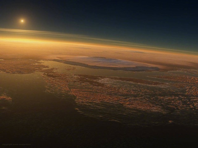 距离地球5500万公里外的火星真实照片,18亿像素,一片荒芜!
