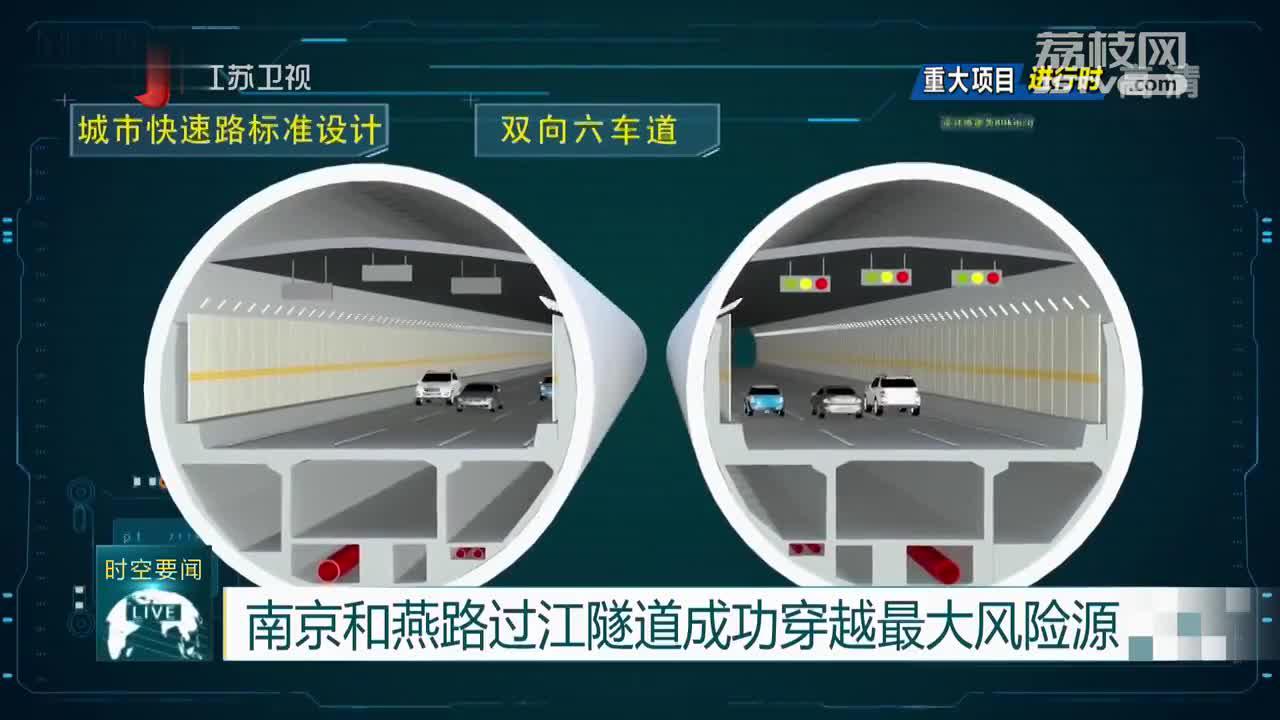 南京和燕路过江隧道成功穿越最大风险源