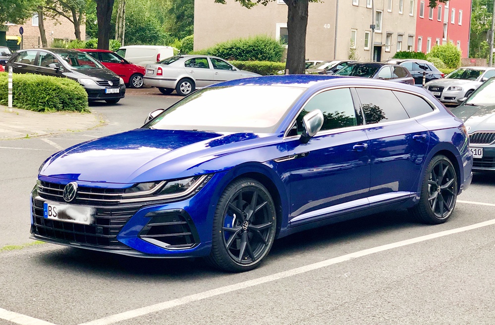 大众cc旅行版实车,好看又实用,国产版下半年就上市