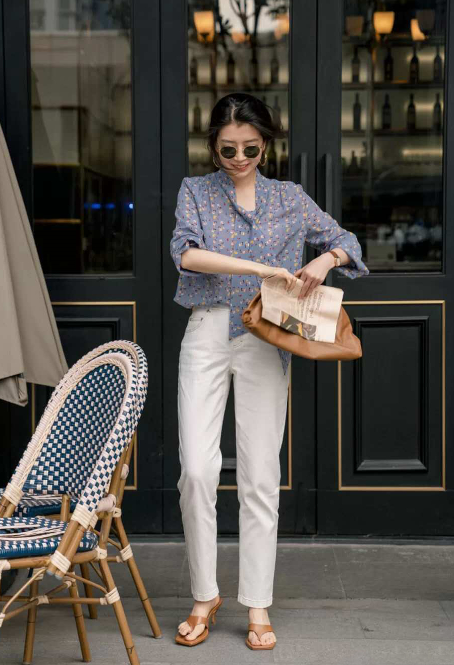 时尚博主三木的穿搭示范 每一套都让你惊喜 你准备好了吗 三木 白色 示范 新浪新闻