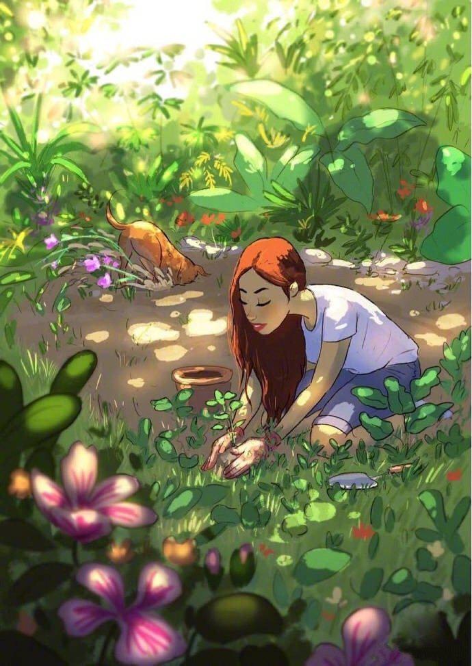 最好的生活状态不过就是: 一个人,安静而丰盛; 两个人,温暖而踏实