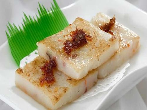 广东特色小吃——萝卜糕,简单搅一搅,上锅一蒸就做好,简单易学