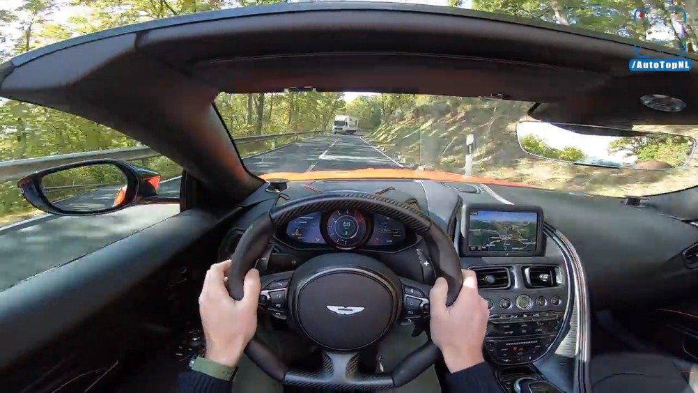 视频:第一视角开豪车:阿斯顿·马丁dbs superleggera volante