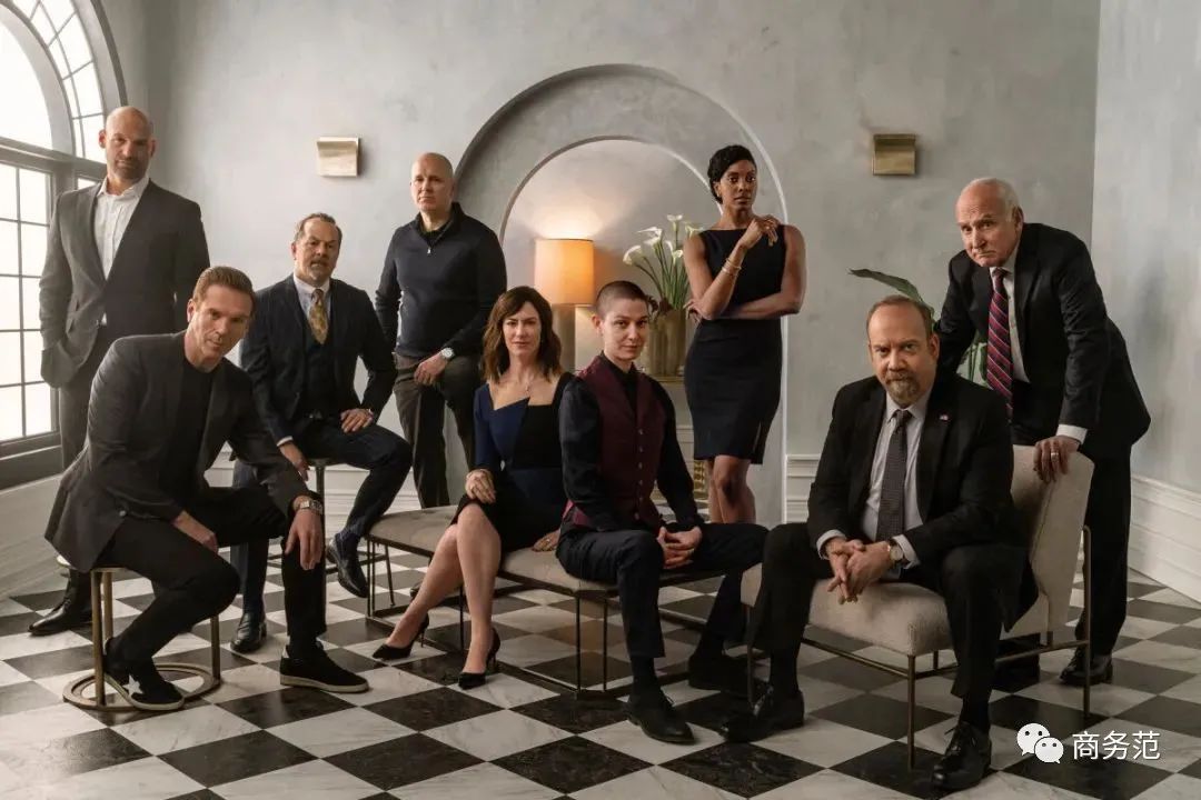 亿万第5季金融大亨穿loropiana骑宝马摩托和对手互撕比女明星还戏多