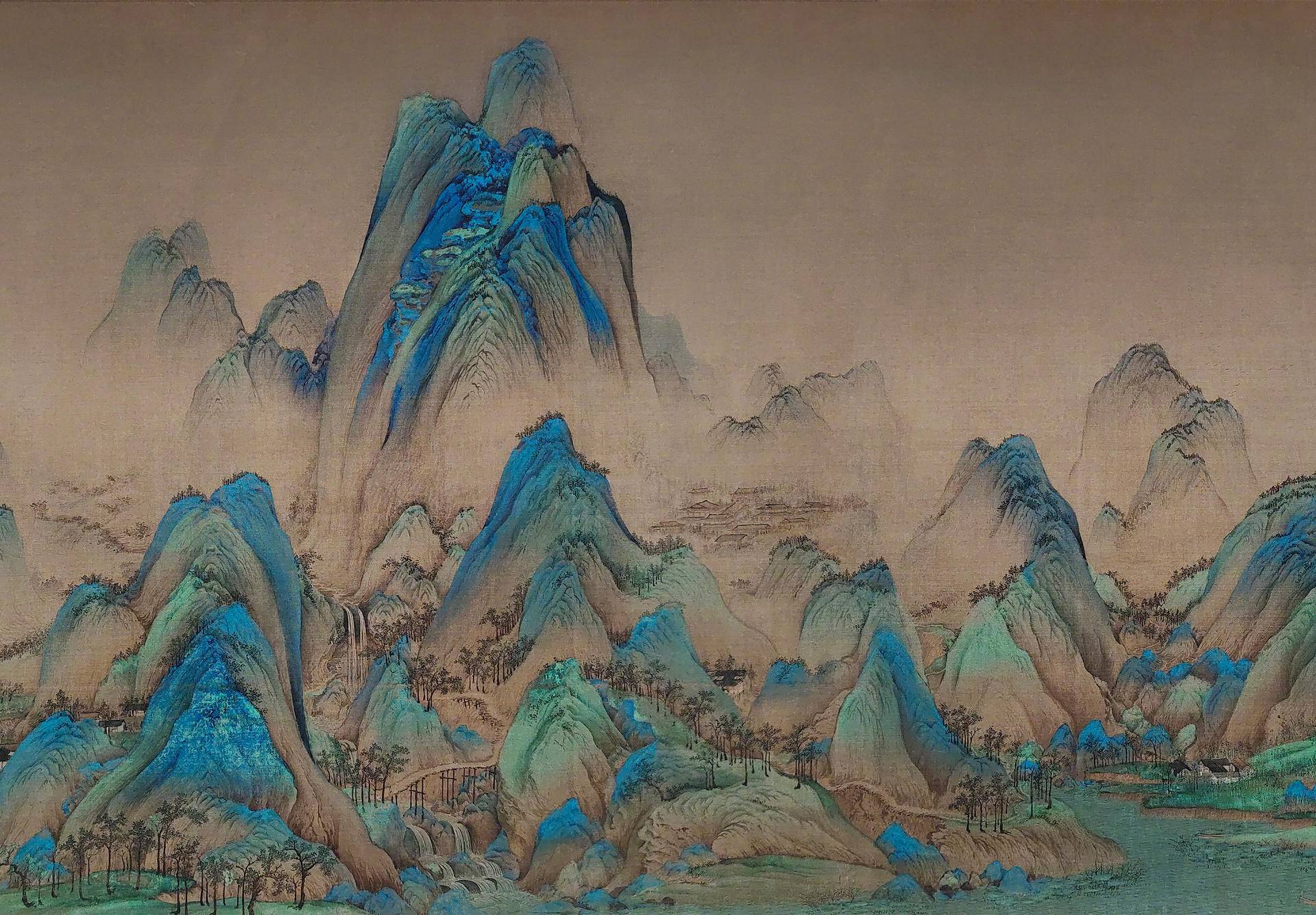 vivox50pro拍摄能力有多强极暗环境都能拍千里江山图