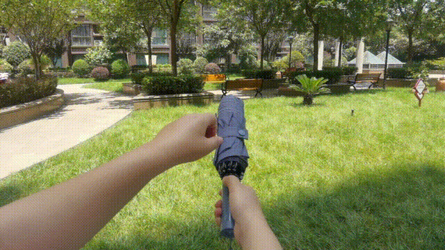 便携防雨防嗮神器90分全自动反向折叠照明伞体验