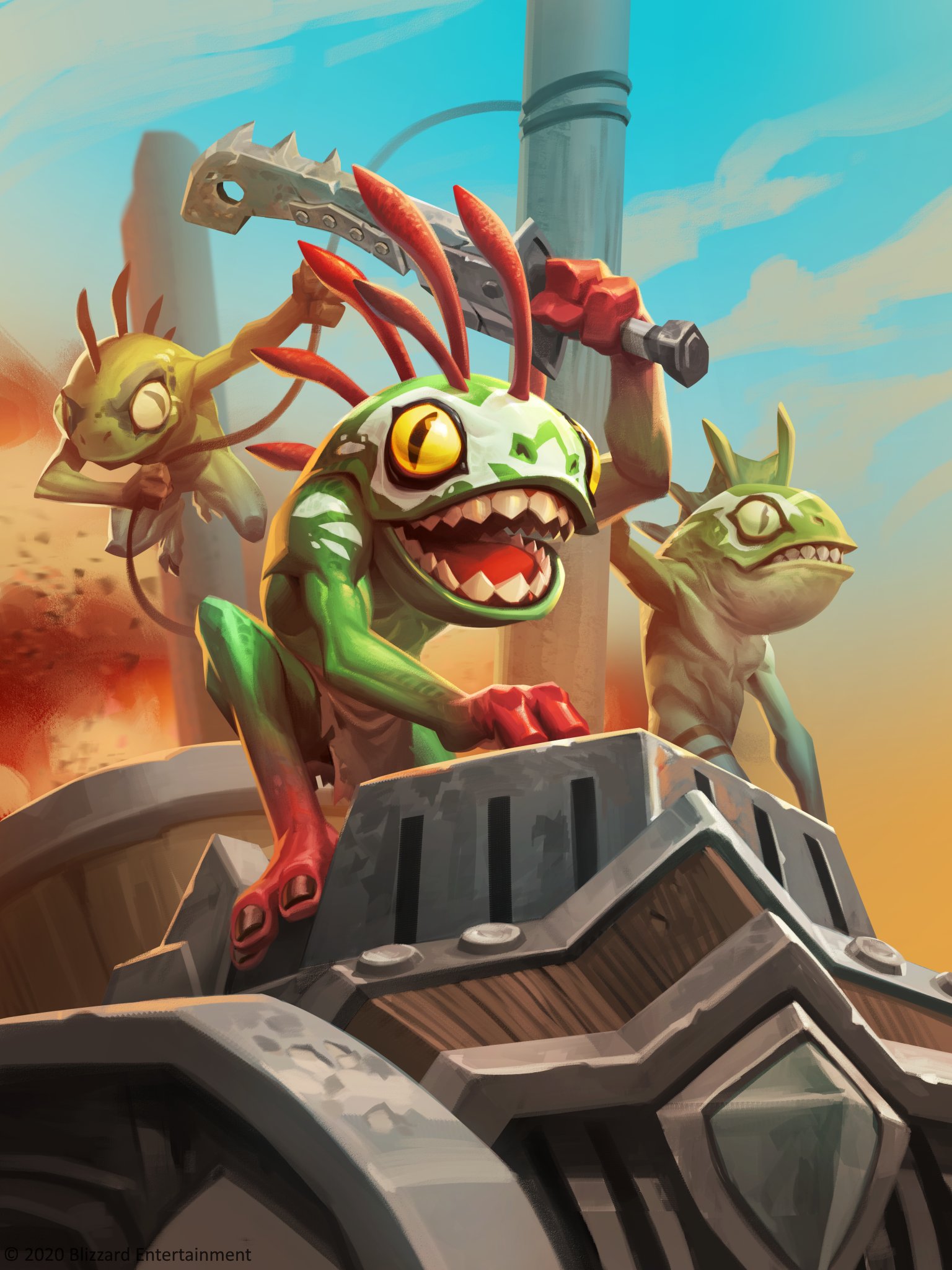 炉石传说非主流卡组上传说系列外服鱼人龙德来袭