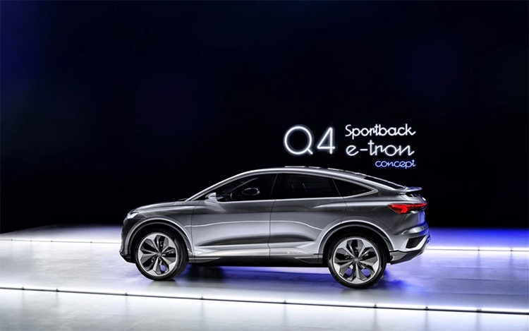 奥迪正式发布Q4 Sportback e-tron概念车 将于明年量产