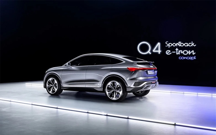 奥迪正式发布Q4 Sportback e-tron概念车 将于明年量产