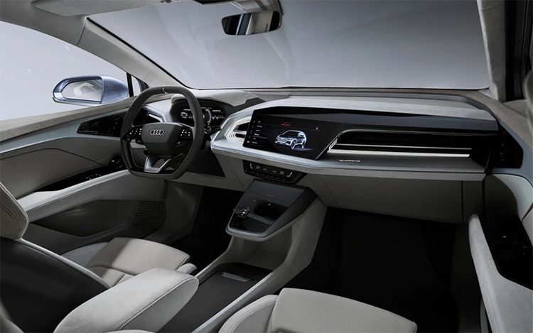 奥迪正式发布Q4 Sportback e-tron概念车 将于明年量产