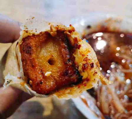 网红煎饼卷面筋
