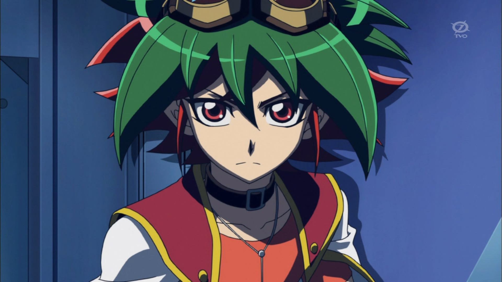 如果说黑子让他吸引了不少女生的注意,那么担任《游戏王arc-Ⅴ》的