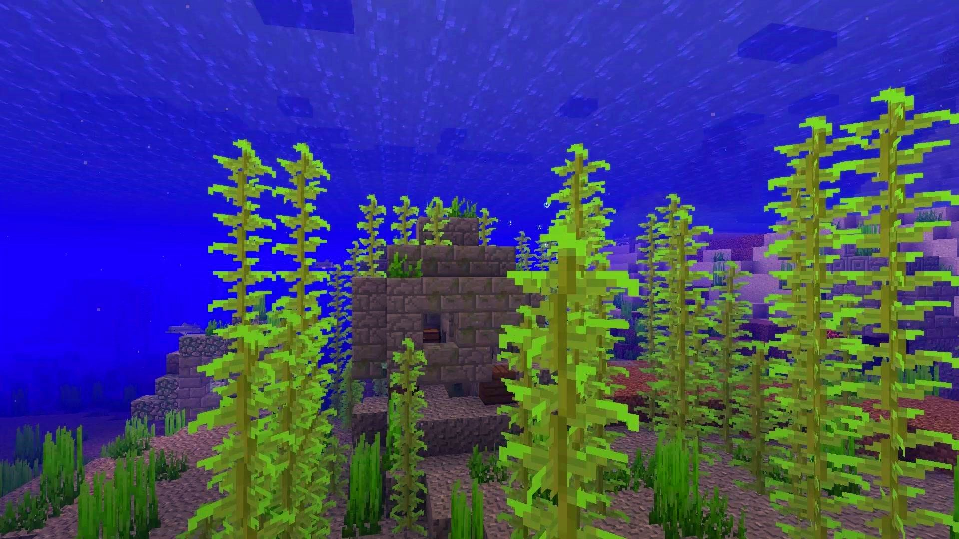 我的世界当水下世界变得丰富多彩钓鱼不再无聊海洋更有趣