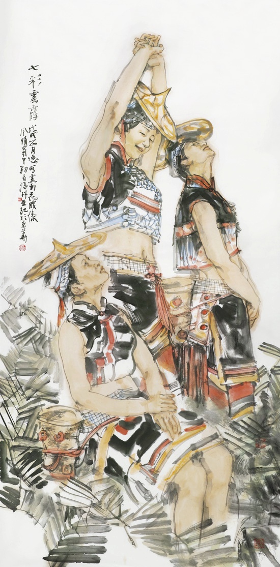 第一届,第二届,第三届全国画院双年展,第二届全国人物画展览