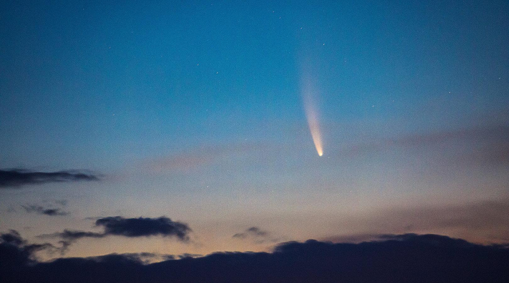 早起观neowise彗星,难掩内心的激动!