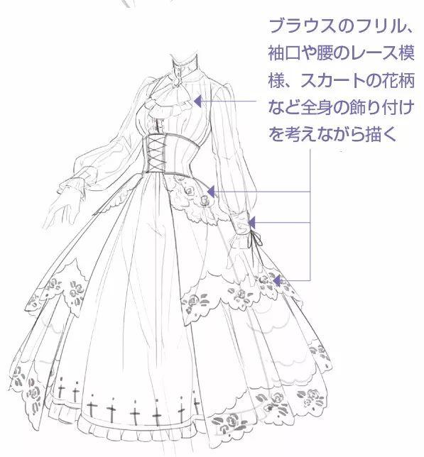 哥特风格动漫人物怎么画哥特风格的绘制方式