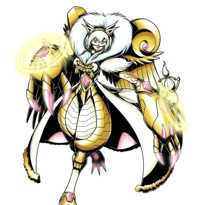 除了和座天使兽地位相等之外,拉杰尔兽的堕落形态拉贵尔兽与座天使兽