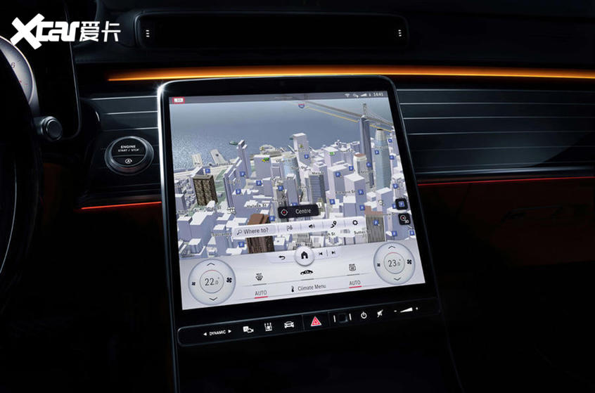 新一代奔驰S级更多信息 MBUX系统更强大
