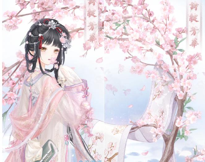 奇迹暖暖诗酒年华套装细节图首曝林妹妹侧身回眸我心动了