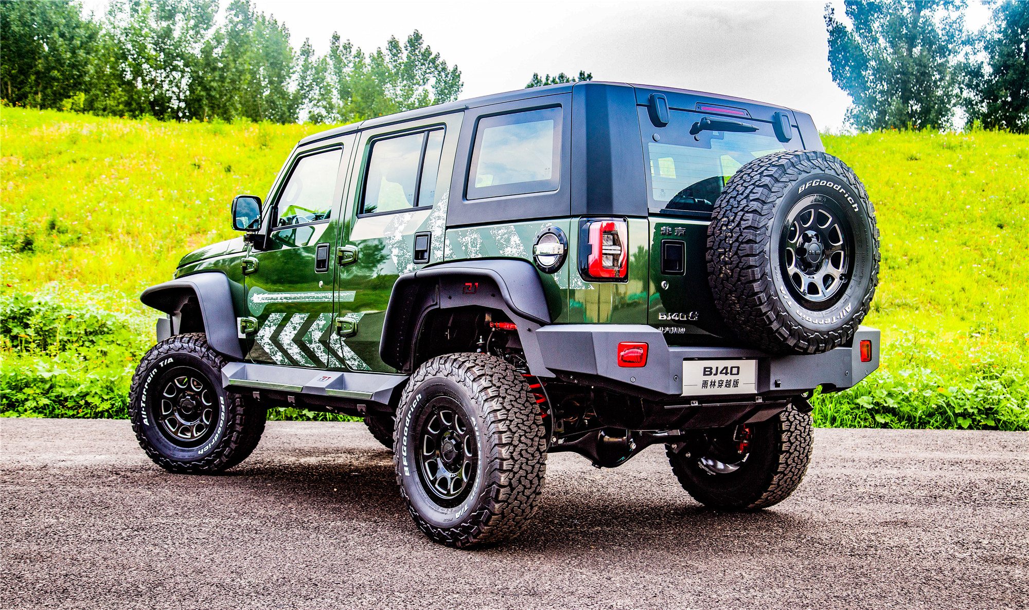 99万, bj40雨林穿越版上市