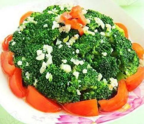 夏季美食蒜蓉西兰花芹菜香干干锅麻辣排骨泡椒鱼片