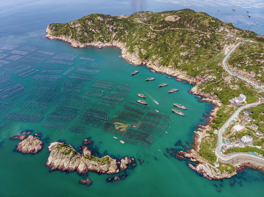 仙境之称的浙江省舟山群岛