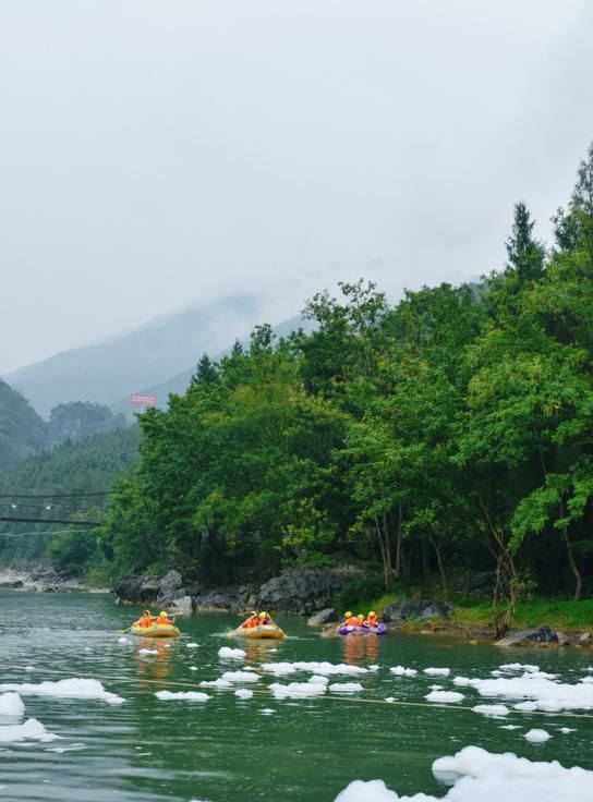 「创建天府旅游名县」广元朝天雪溪洞峡谷漂流激情开漂!