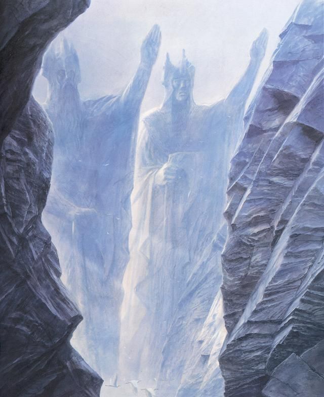 《魔戒》:让人惊艳的场景和人物插画,超级魔幻的中土世界|魔戒|插画|场景_新浪新闻