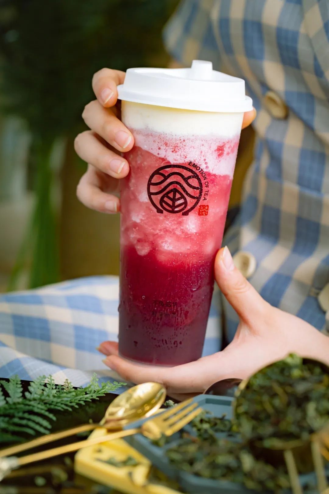 郑州唯①眷茶主题店,限时新品把你"眷"在这桃花源!