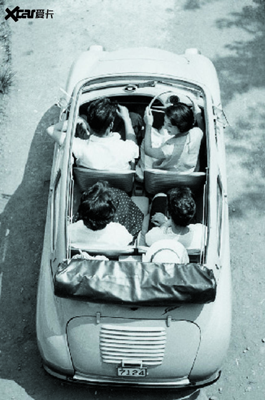 1958年产的斯巴鲁360 坐实东瀛国民车