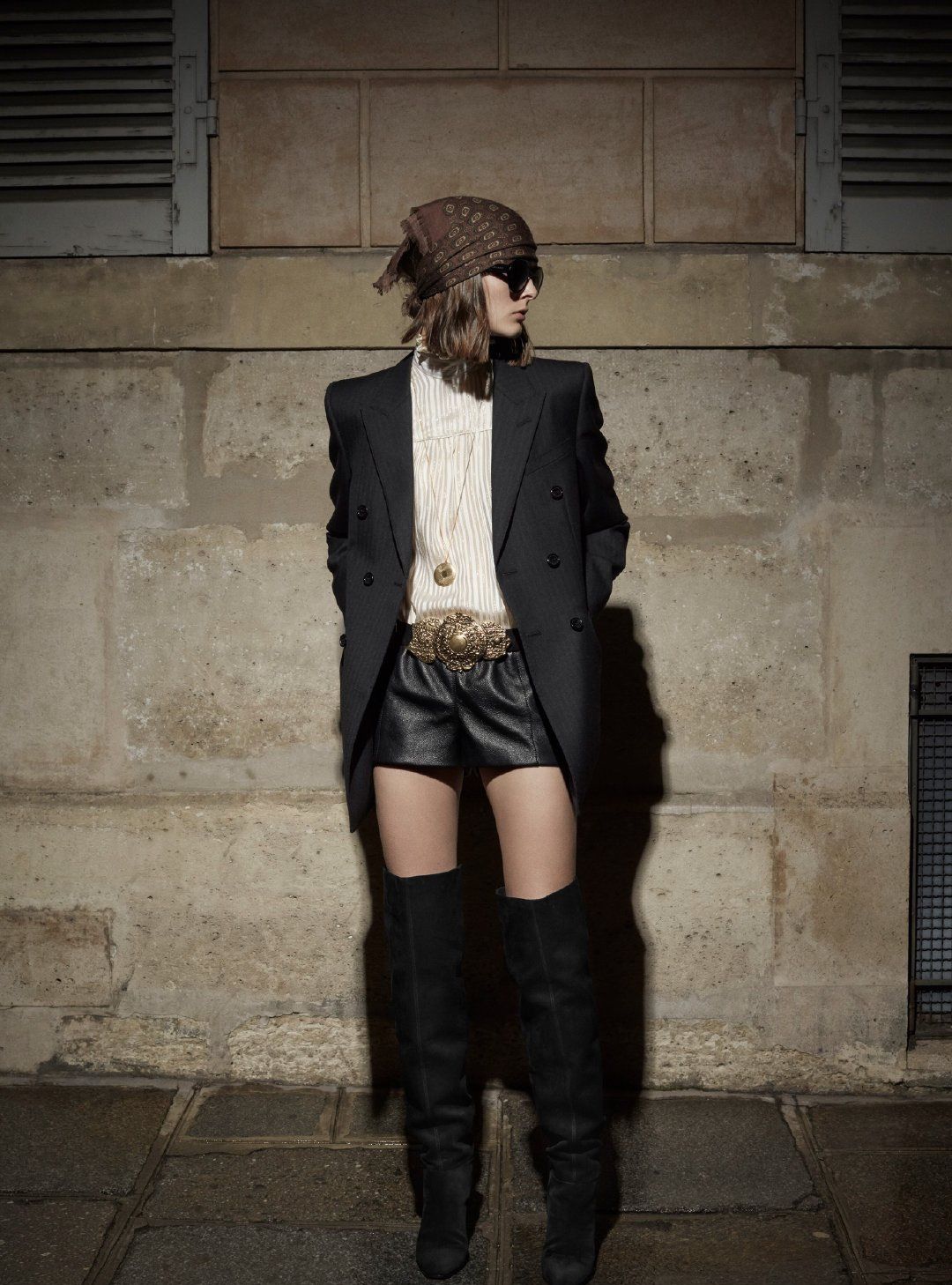 有点过时!今年流行短裤 长靴,超级帅!