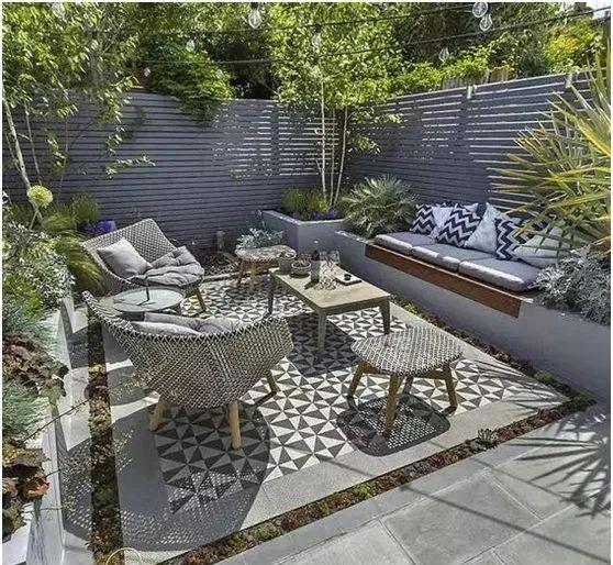 不足50平米的小庭院要如何设计?掌握以下6点原则就够了