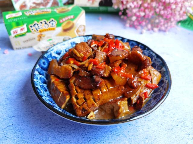 「五花肉豆腐干」的做法 配方,美味好吃很下饭,厨艺小白也能做