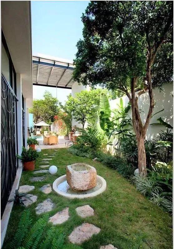 不足50平米的小庭院要如何设计?掌握以下6点原则就够了