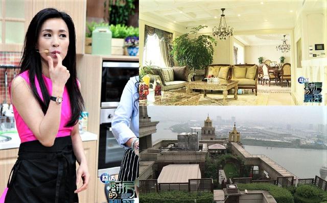 张庭上海豪宅俯瞰黄浦江