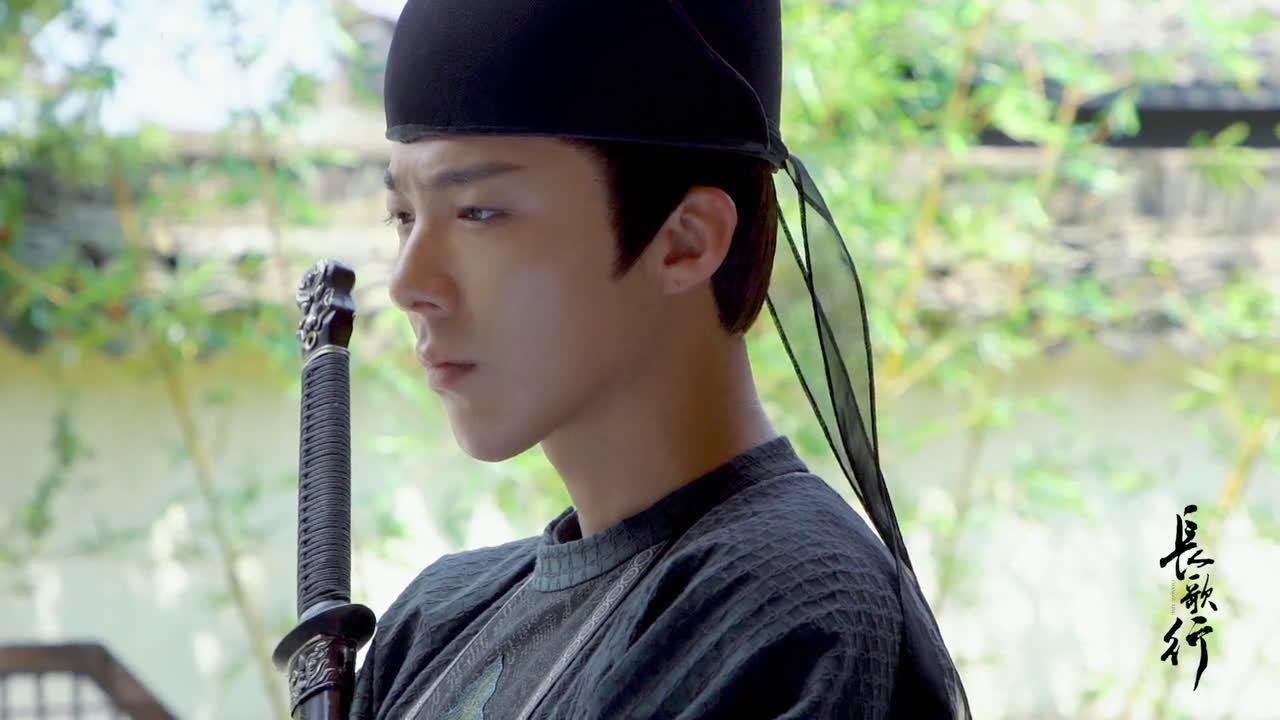 刘宇宁《长歌行》皓月花絮 皓月清辉侠气凛然;刘宇宁古装造型可