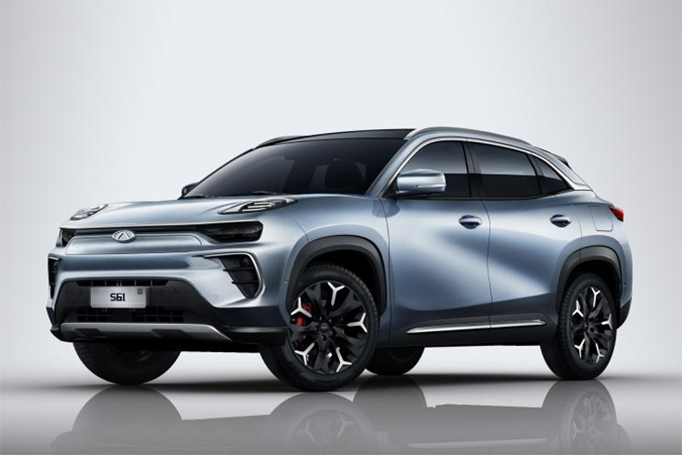定位紧凑型SUV，全新纯电平台打造，奇瑞新能源S61官图发布