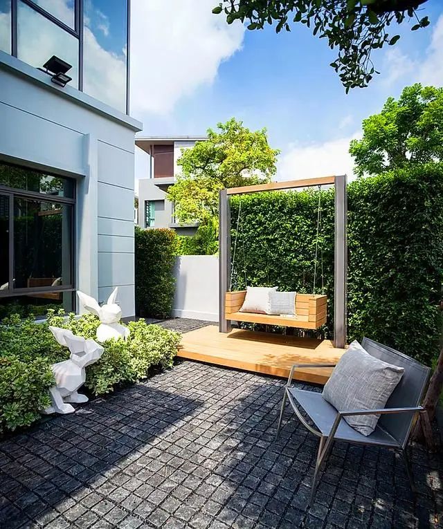 重庆春之秋:5个小面积庭院,私家花园这么装修20年也不会变破旧