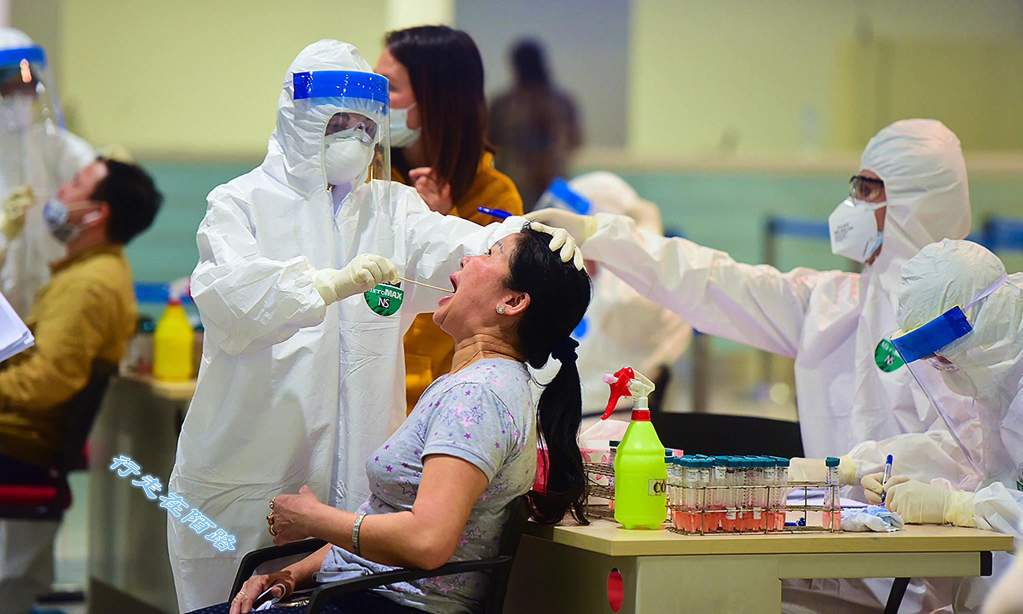 全民检疫的冰岛入境游客先检测核酸出机场就不用戴口罩