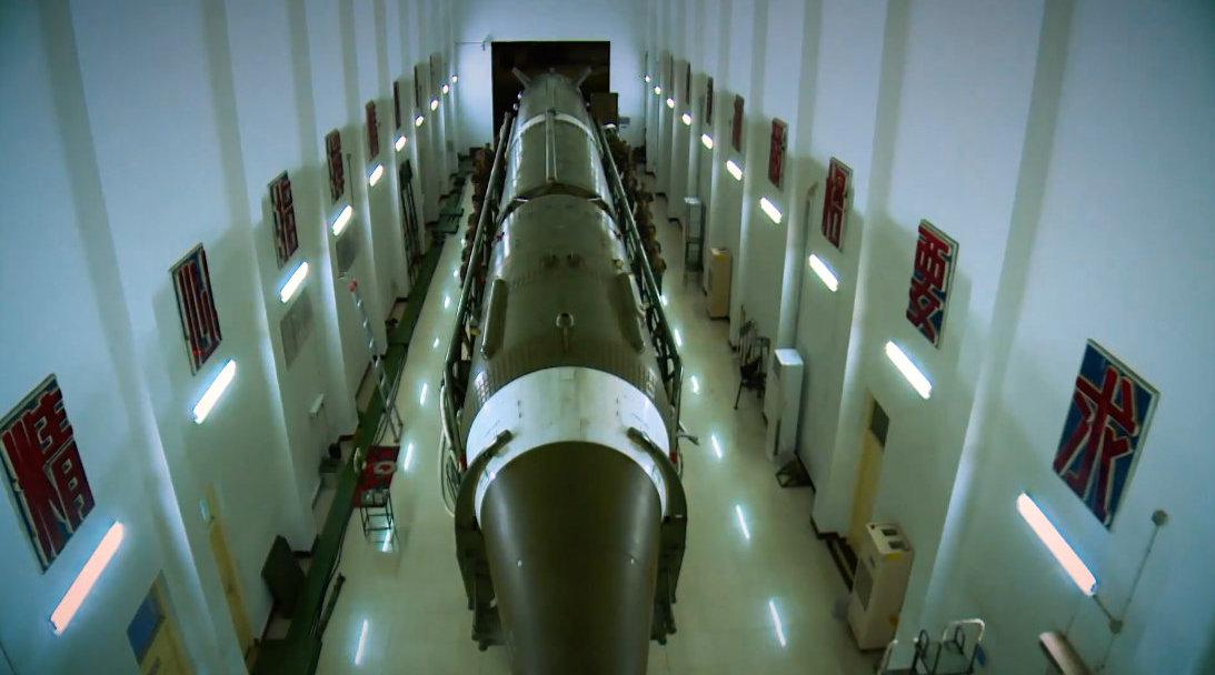 央视曝光中国地下核长城:导弹随时准备发射